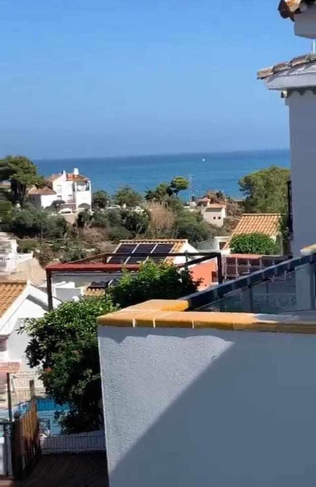 La Villa Escondida 1 Precioso Estudio Vista Al Mar Malaga Ngoại thất bức ảnh